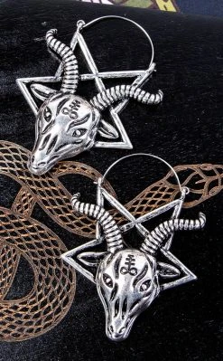 TB Jewellery The Goat Of Mendes Hoops | Earrings