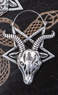 TB Jewellery The Goat Of Mendes Hoops | Earrings