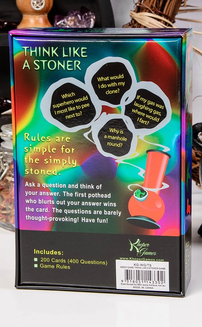 420 Home & Gifts Think Like A Stoner Card Game 5 420 Home & Gifts Think Like A Stoner Card Game