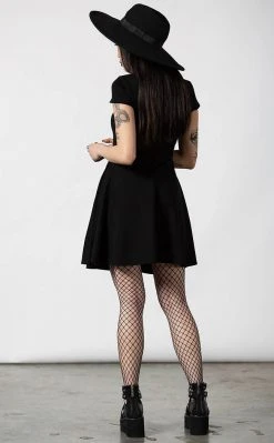 Killstar Tied Up Skater Dress