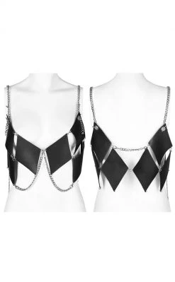 Punk Rave Accessories Tip The Scales Chain Harness