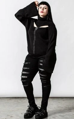 Killstar Clothing Touched By Darkness Sweater