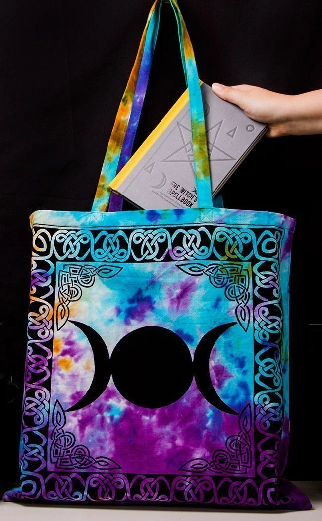 TB Accessories Triple Moon Cotton Tote Bag 4 TB Accessories Triple Moon Cotton Tote Bag