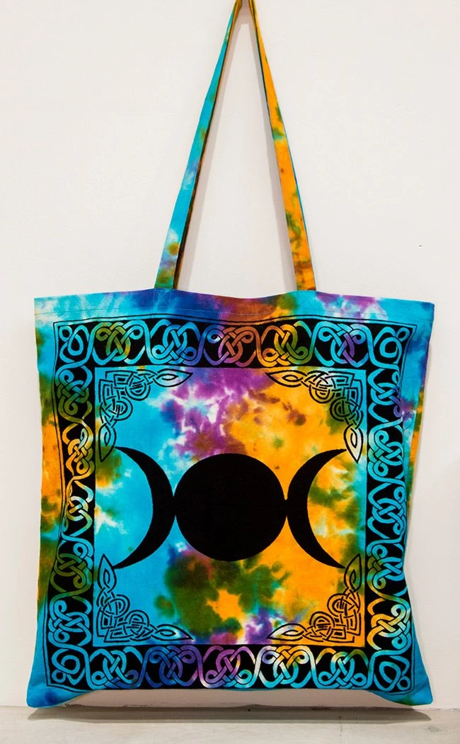 TB Accessories Triple Moon Cotton Tote Bag 3 TB Accessories Triple Moon Cotton Tote Bag