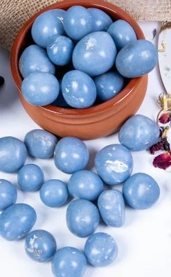 Crystals Tumbled Stones | Angelite