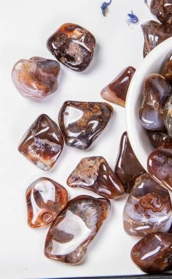 Crystals Tumbled Stones | Fire Agate
