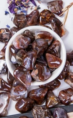 Crystals Tumbled Stones | Fire Agate