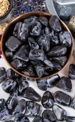 Crystals Tumbled Stones | Indigo Gabbro Witchcraft