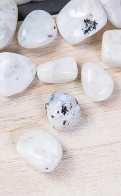 Crystals Witchcraft Tumbled Stones | Rainbow Moonstone