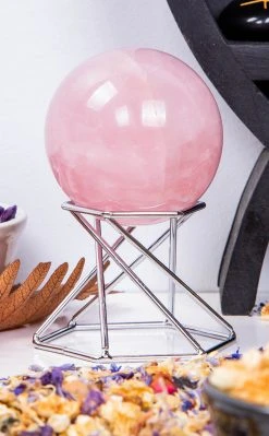 Crystals Witchcraft Twisted Crystal Ball Stand
