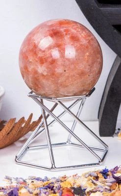 Crystals Witchcraft Twisted Crystal Ball Stand