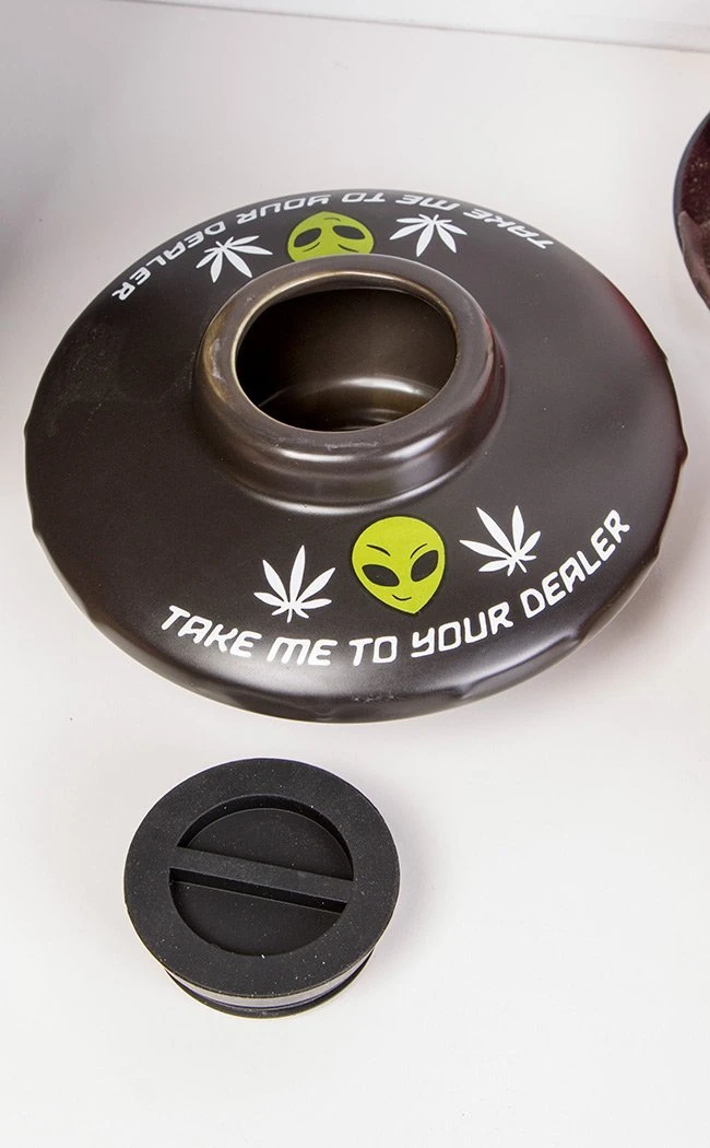 420 Home & Gifts UFO Stash Jar 5 420 Home & Gifts UFO Stash Jar