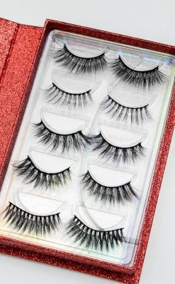 Evil Eye Cosmetics Unholy Lash Bible | Red Glitter