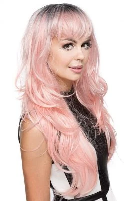 Rockstar Wigs Beauty Uptown Girl Pink Wig