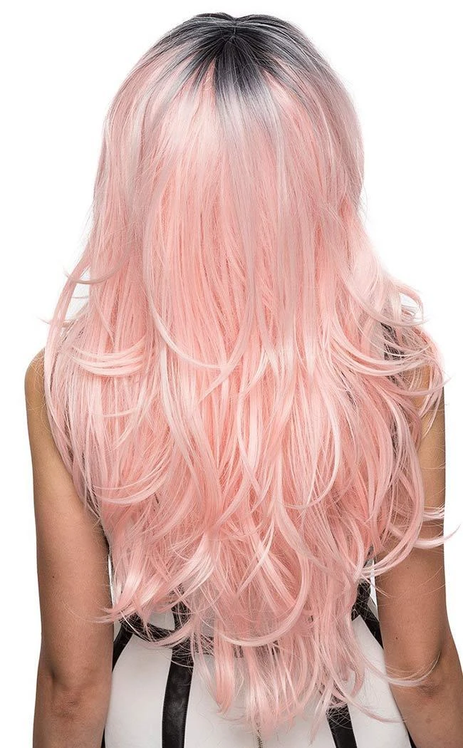 Rockstar Wigs Beauty Uptown Girl Pink Wig 5 Rockstar Wigs Beauty Uptown Girl Pink Wig