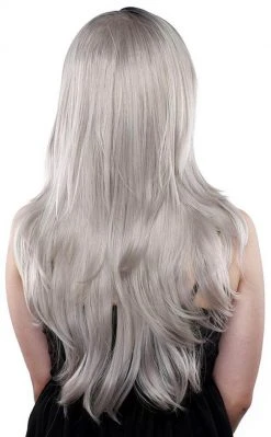 Rockstar Wigs Beauty Uptown Girl Silver Wig