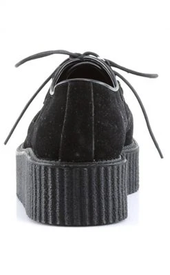 Demonia V-CREEPER-502S Black Vegan Suede Creepers