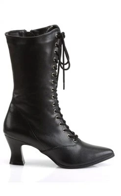 Funtasma VICTORIAN-120 Blk Pu Boots