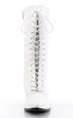 Funtasma VICTORIAN-120 Wht Pu Boots