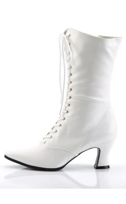 Funtasma VICTORIAN-120 Wht Pu Boots