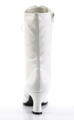 Funtasma VICTORIAN-120 Wht Pu Boots
