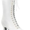 Funtasma VICTORIAN-120 Wht Pu Boots