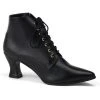 Funtasma VICTORIAN-35 Blk Pu Boots
