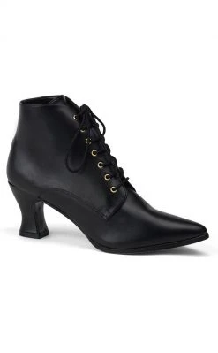Funtasma VICTORIAN-35 Blk Pu Boots