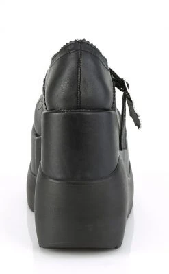 Demonia VOID-38 Matte Black Mary Jane Wedges 12 Demonia VOID-38 Matte Black Mary Jane Wedges