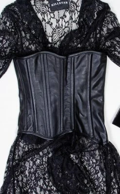 Tragic Beautiful Valkyrie Leather Corset Clothing