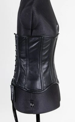 Tragic Beautiful Valkyrie Leather Corset Clothing