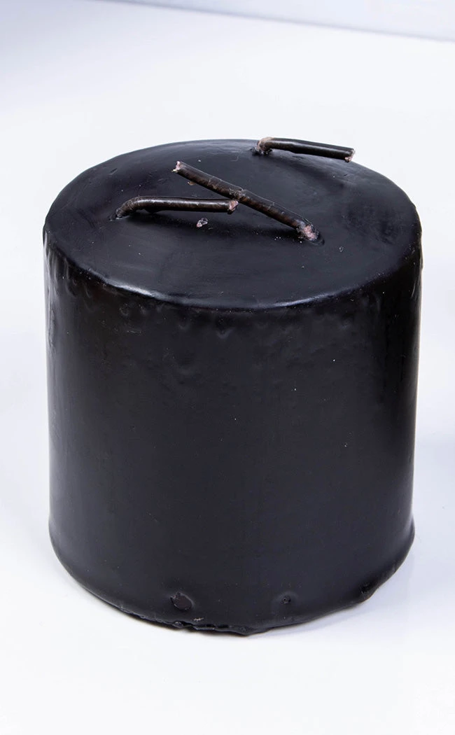 Gothic Gifts Vampire Pillar Candle | Small 4 Gothic Gifts Vampire Pillar Candle | Small