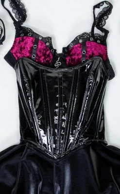 Tragic Beautiful Clothing Vertigo PVC Corset