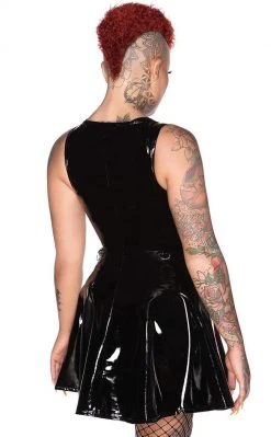 Killstar Vexellent Gloss Harness Dress Clothing 9 Killstar Vexellent Gloss Harness Dress Clothing