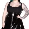 Killstar Vexellent Gloss Harness Dress Clothing