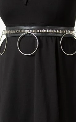 Killstar Vicious Studded Belt | Silver