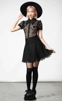 Killstar Clothing Viktoria Mini Skirt