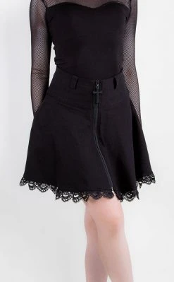 Killstar Clothing Viktoria Mini Skirt