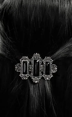 Restyle Vivian Hairclip | Black 9 Restyle Vivian Hairclip | Black