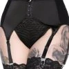 Killstar Clothing Webutant Garter Belt