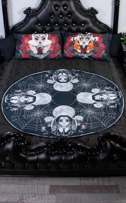 Rose Demon Wednesday Tablecloth | Round