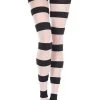 Music Legs Whitelisted Thick Stripe Pantyhose