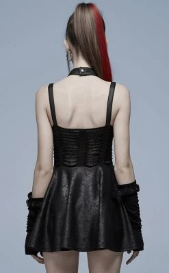 Punk Rave Wicked Weave Harness Dress | Black