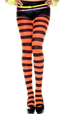 Music Legs Wide Stripe Pantyhose | Choose Colour
