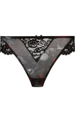 Killstar Wild Rose Mesh Panty