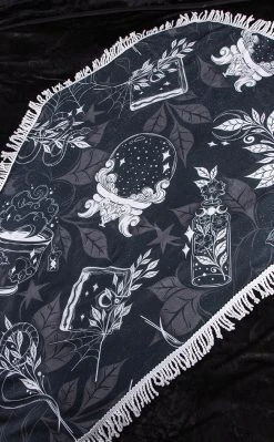 The Haunted Mansion Wild Witch Coffin Towel Home & Gifts