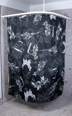 The Haunted Mansion Wild Witch Shower Curtain