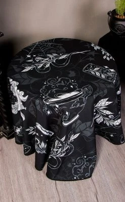 The Haunted Mansion Wild Witch Tablecloth | Round