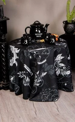 The Haunted Mansion Wild Witch Tablecloth | Round