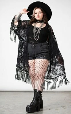 Killstar Witch Hazel Lace Kimono